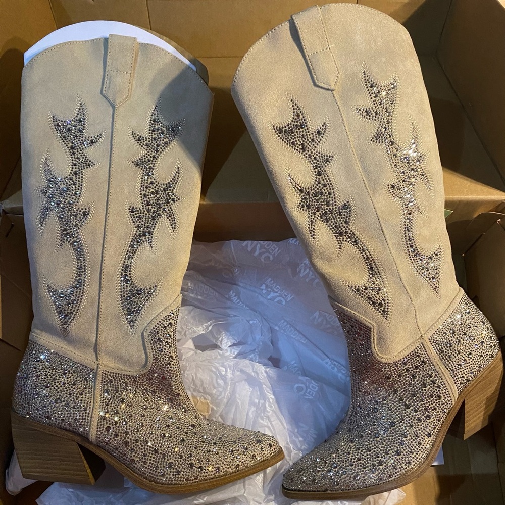glitter cowgirl boots